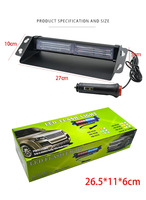 Vente en gros de feux de signalisation d'urgence LED pour voiture, feux de signalisation de danger clignotants, feux de signalisation de danger clignotants COB rouge bleu pour voiture