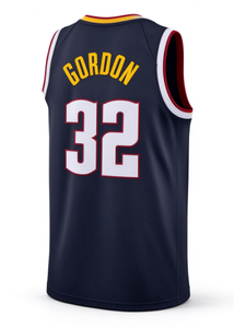 Maillot de basket-ball unisexe # 15 Nikola Jokic # 27 Jamal Murray # 32 Aaron Gordon Uniforme domicile/extérieur Statement 100% - Product Image 4