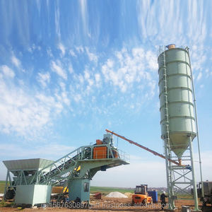 Usine de fabrication de béton prêt à l'emploi 25-240m3/h, station de mélange de béton et de ciment, centrale à béton HZS60-300 - Product Image 2