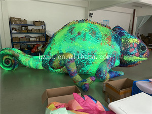 Bán Hot Inflatable Tắc Kè Hoa Inflatable thằn lằn với LED ánh sáng - Product Image 6