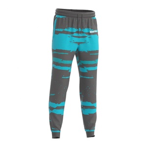 Pantalones de chándal de secado rápido para culturismo, OEM, apilados, de peso pesado, para hombre, invierno - Product Image 3