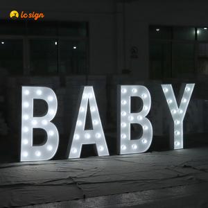 Lettere d'amore personalizzate per la decorazione di nozze LED big marquee letters led light up <span class=keywords><strong>sign</strong></span> - Product Image 6