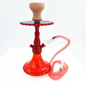 Accessoires de chicha jetables pas chers QX HA016 en acrylique et plastique, ensemble de chicha portable avec tuyau, emballage en boîte cadeau pour bar et voyage - Product Image 5