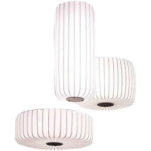 Modern Japanese Wabi-Sabi Style Designer Pendant Light Modern Silk Lighting Fixture <b>for</b> Living Room <b>Bedroom</b> Chic <b>Chandelier</b> - Product Image 2