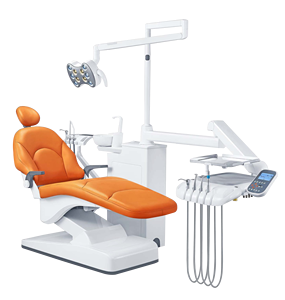 Set Riunito Odontoiatrico con Lampada Polimerizzante, Ablatore e Monitor, in Materiali Plastici e Metallici - Product Image 2