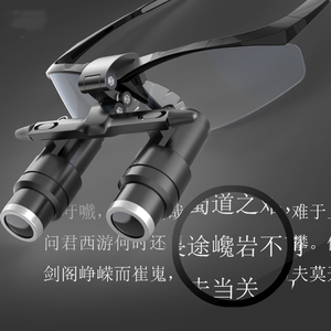 Loupe à filetage à sens unique pour instrument vétérinaire 6.0X avec cadre dentaire de microchirurgie générale binoculaire par <span class=keywords><strong>Kepler</strong></span> - Product Image 5
