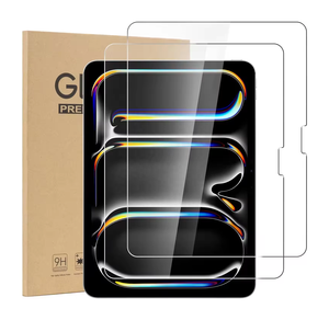 Protector de Pantalla para iPad Pro 2026 11 13 Pulgadas M4 9H, Alta Claridad, Sin Burbujas, Antiarañazos, Compatible con Fundas, Película de Vidrio Templado - Product Image 2