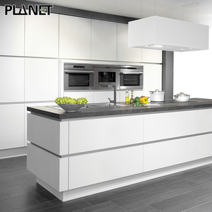 Australian Style Custom Matt Wood Modern Design Flat Pack Kitchen Cabinet Luxury