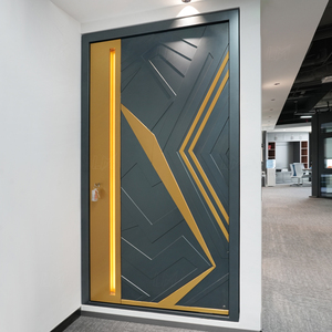 <span class=keywords><strong>Porte</strong></span> pivotante en métal de sécurité moderne en aluminium à prix avantageux, <span class=keywords><strong>porte</strong></span> résidentielle, <span class=keywords><strong>porte</strong></span> <span class=keywords><strong>blindée</strong></span> pour <span class=keywords><strong>appartement</strong></span>, maison, <span class=keywords><strong>porte</strong></span> d'entrée principale - Product Image 6