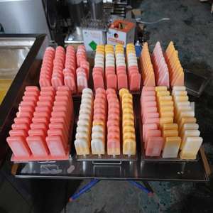 Nueva Máquina de Helados de Acero Inoxidable, 1 Juego de Moldes, Alta Productividad, a Base de Frutas, 40 Helados a la Vez - Product Image 2