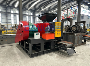 เครื่องอัดก้อนถ่านอัตโนมัติแบบไฮดรอลิกควบคุมด้วย PLC สำหรับผลิตก้อนถ่านจากผงถ่าน - Product Image 2