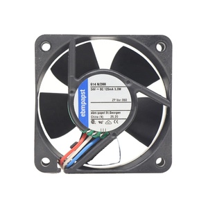 สำหรับ24VDC 614N/2HH 614NGN 614nghh 60x60x25มมตู้พลาสติกไฟฟ้าขนาดเล็กไหลตามแนวแกนพัดลมระบายความร้อนสำหรับไดรฟ์ Siemens - Product Image 1