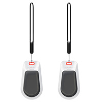Chauffe-pieds électrique personnalisable à chauffage rapide en alliage d'aluminium, respectueux de la peau, portable, mini chauffe-mains magnétique pour l'extérieur