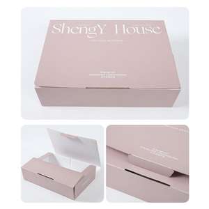 Boîte d'emballage d'avion carrée durable sur mesure en carton recyclable avec papier cadeau pour l'emballage de produits - Product Image 5