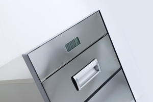 Dispenser <span class=keywords><strong>per</strong></span> Riso in Acciaio Inox, Contenitore <span class=keywords><strong>per</strong></span> Conservazione Riso in Cucina - Product Image 6