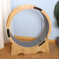 Tapis roulant pour chat en bois massif avec rouleaux silencieux, grande taille, machine de fitness à domicile, fabriqué dans le Jiangsu
