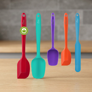 Set di Spatole in Silicone Alimentare Resistente al Calore, Antiaderenti, Lavabili in Lavastoviglie, Senza BPA, Multicolore, Utensili per Pasticceria - Product Image 3