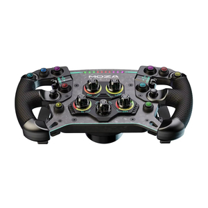 Moza Gs V2p 300mm Steering Wheel Rgb Shift Light Hall Sensor Paddles Sim Racing Rim Gs V2p Gt Compatible with All Moza - Product Image 4