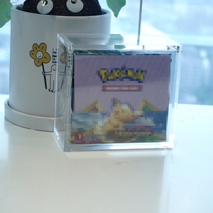 Factory Direct Sale Custom Design clear Acrylic Booster <b>Display</b> <b>case</b> with Magnetic Lid - Product Image 3