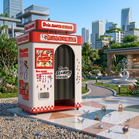 Cabina de Fotos Instantáneas Interactiva DOLA, Impresión Automatizada de Autoservicio, Compatibilidad con Múltiples Dispositivos, Alto Tráfico de Visitantes