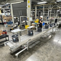 China Gemotoriseerde Voedselkoelventilator Hoge Temperatuur Gaasband Roestvrijstalen Transportband Voor Voedselwinkel Kettingband Transportband