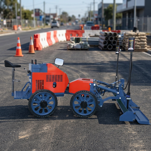 Machine à laser pour le nivellement du béton sur remorque 30HP, équipement de nivellement de sol haute précision pour la finition des surfaces en béton industriel - Product Image 1