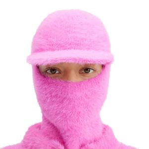 Pasamontañas de lana de buena calidad, venta caliente, secado rápido, ropa de invierno, último diseño, pasamontañas de diseño único - Product Image 1