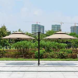 Parasol de jardin en alliage d'aluminium, imperméable, pour extérieur, plage, piscine, usage estival, modèle tente individuelle XK 064 - Product Image 4