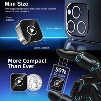 Adaptador USB Inalámbrico Mini CarPlay, Conexión Rápida BT WIFI, Plug & Play, Convierte CarPlay Cableado de Fábrica a Inalámbrico para iPhone