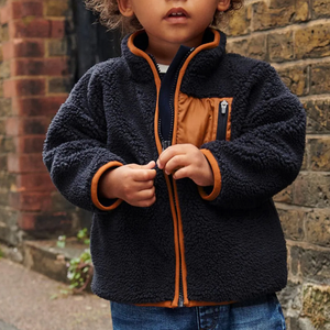 Veste en polaire tendance streetwear, veste en polaire personnalisée pour garçons, nouvelle conception, veste en polaire <span class=keywords><strong>sherpa</strong></span> pour enfants - Product Image 3