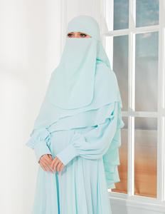 SIPO – jupe de prière musulmane pour femmes musulmanes, Hijab, Abaya, Khimar, Abaya, ensemble 2 pièces, 2023 - Product Image 2