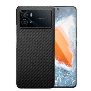 กรณีโทรศัพท์คาร์บอนไฟเบอร์แบบทแยง3K สำหรับ <span class=keywords><strong>Vivo</strong></span> IQOO 9กล้องหลุมใหญ่ Crater Aramid Fiber IQOO9pro - Product Image 2