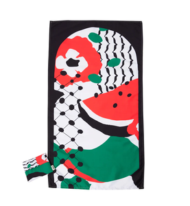 Palestine Edition Mini tapis de prière de <span class=keywords><strong>poche</strong></span> musulman décor à la maison cadeau pour enfants employé tapis de prière compact en polyester avec sac - Product Image 1
