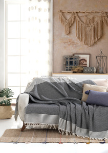 100% Cotton Sofa Covers <b>Couch</b> <b>Throw</b> Protector Made in Turkey High Quality Ready Stock Washable Armchair - Product Image 4