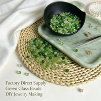 Perles d'espacement en verre violet multicolores, marque YUZHU, vente en gros en vrac pour projets de fabrication de bijoux DIY (bracelets, colliers)