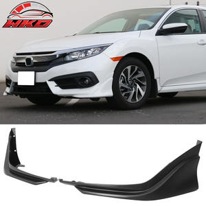 Pour Honda Civic 2016 2017 2018 Style MD Lame de pare-chocs avant et extensions latérales PP - Product Image 6