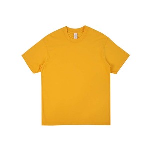 T-shirts pour hommes à col rond en coton 100% surdimensionnés à épaules tombantes personnalisés 230 grammes Coton lourd Blanc pur Décontracté Manches courtes - Product Image 4