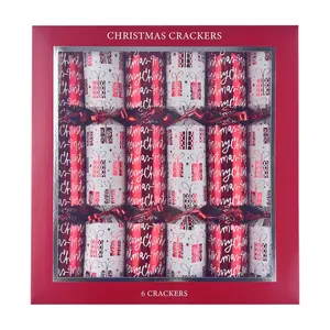 クラッカー工場供給高品質クリスマスクラッカー包装ボックス