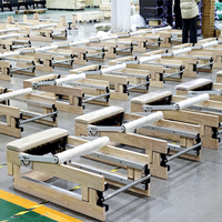 Reformer de Pilates en chêne durable, pliable, de la marque Tmax Factory Manufacturer