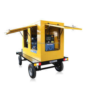 בניית אתרים קרוון ספק כוח 30kw 3 שלב כוח נייד פאזה טריילר דיזל מחולל - Product Image 4