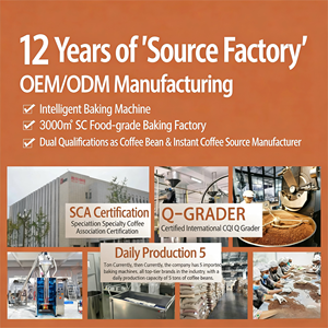 Grains de café du Yunnan pour usage commercial, torréfaction moyenne-sombre, mélange italien, Arabica en gros, fraîchement torréfiés, 1000g - Product Image 3