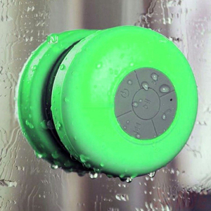 Xách tay không thấm nước không dây mini BT vòi hoa sen loa mic Loud Hộp âm thanh nhận được cuộc gọi âm nhạc hút Loa Pin máy tính AUX - Product Image 5