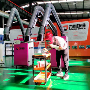 Chuyên nghiệp Portab Le Robot Hàn fume extractor và bụi Collector Máy làm sạch không khí thiết bị - Product Image 4