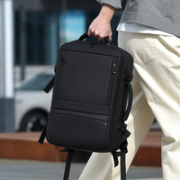 Mochila para Portátil de Negocios con Logotipo Personalizado al por Mayor, Mochila de Viaje Impermeable de Gran Capacidad de Oxford para Hombre