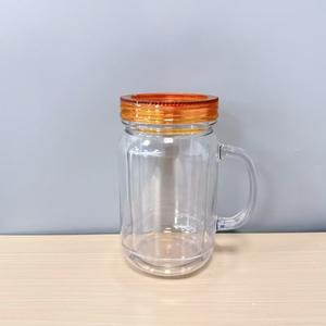 แก้วพลาสติกอะคริลิกผนังสองชั้นขนาด20ออนซ์ถ้วยแก้วใ<span class=keywords><strong>ส</strong></span>ทรงลูกโลกหิมะกลิตเตอร์แก้วขนาด20ออนซ์ด้ามจับปราศจากสาร BPA เป็นมิตรต่อสิ่งแวดล้อม - Product Image 4