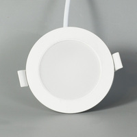 Nouveau spot encastré de plafond étanche IP54, panneau lumineux rond mince, 5W 7W, mini spot LED pour plafond