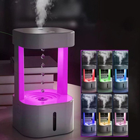 Humidificateur anti-gravité 580ml Humidificateur de bureau Humidificateur d'air