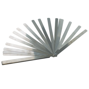 Outils de mesure d'espacement métriques en acier inoxydable personnalisés de haute qualité et bon marché, jauge d'espacement argentée, jauge de remplissage - Product Image 3