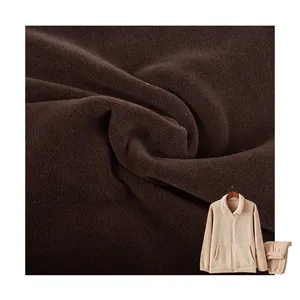 Tissu polaire thermique 100% polyester chaud et lourd de haute qualité pour manteau d'hiver, couverture