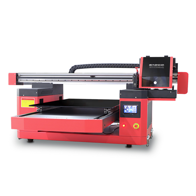360 Rotary Simple Console UV Printer Dual Head 1600 Industrial Grade 6090 UV Printer with 3 Year Warranty